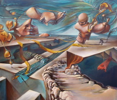 Painting titled Balance